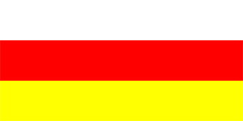 Флаг Северной Осетии. Источник: http://ru.wikipedia.org