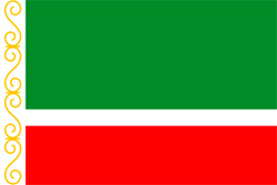 Флаг Чеченской Республики. Источник: http://ru.wikipedia.org