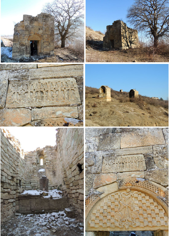 Часовня Бри Ехци - то, что осталось от монастыря (5-6вв.)