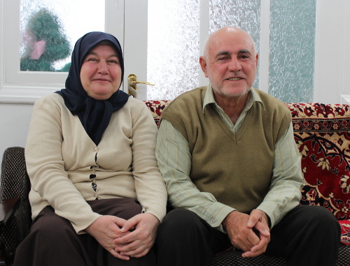 Надия и Мунир Албеговы. Фото Эммы Марзоевой для "Кавказского узла"