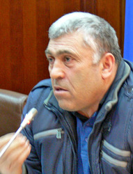 Магомед Кебедов. Махачкала, 2 апреля 2013 г. Фото Патимат Махмудовой для "Кавказского узла"