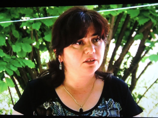 Кадр из фильма. Бывгая жительница с.Марага. Кадр из фильма. Бывгая жительница с.Марага.