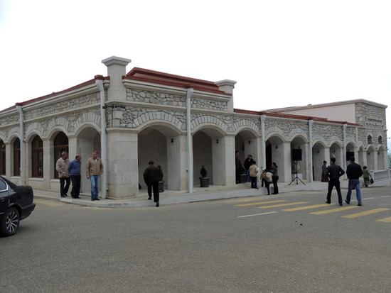 Здание картинной галереи в Шуши. Здание картинной галереи в Шуши.