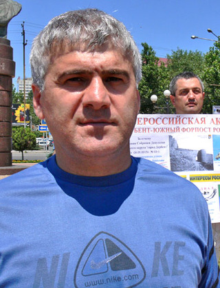 Шамиль Хадулаев. Махачкала, 29 июня 2013 г. Фото Патимат Махмудовой для "Кавказского узла"