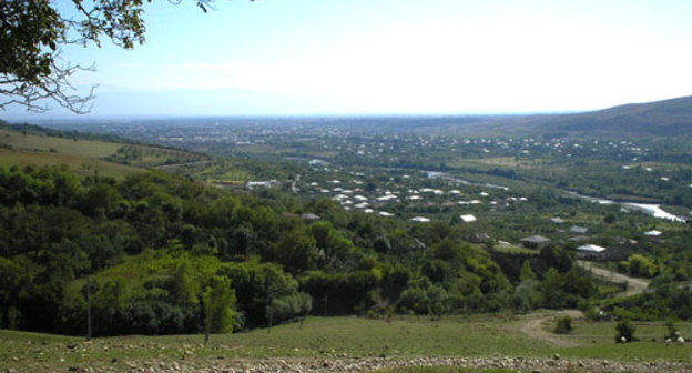 Вид на Цхинвал. Фото с сайта http://ironradio.ru