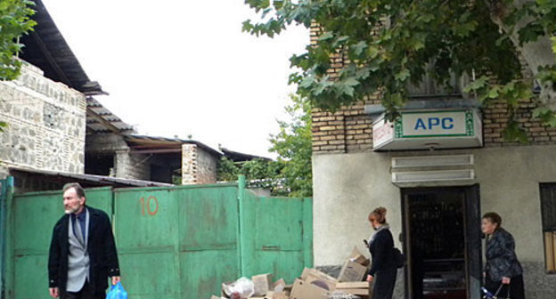 Южная Осетия, Цхинвал, октябрь 2009 года. Фото "Кавказского Узла"