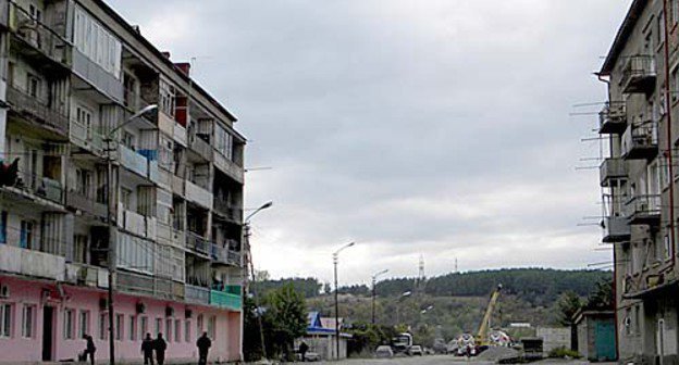 Южная Осетия, Цхинвал, октябрь 2009 года. Фото "Кавказского Узла"