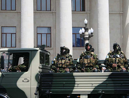 Подразделение морской диверсионно-разведывательной бригады Азербайджана. Фото с сайта http://ru.wikipedia.org