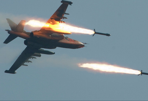 Российский штурмовик Су-25. Фото:  http://history-of-wars.ru