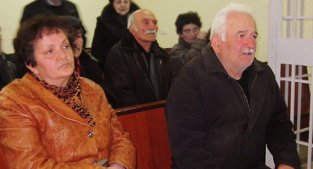 Обманутые вкладчики карабахского филиала ВТБ на суде в Степанакерте, Нагорный Карабах, 12 марта 2012 г. Фото Алвард Григорян для "Кавказского узла"