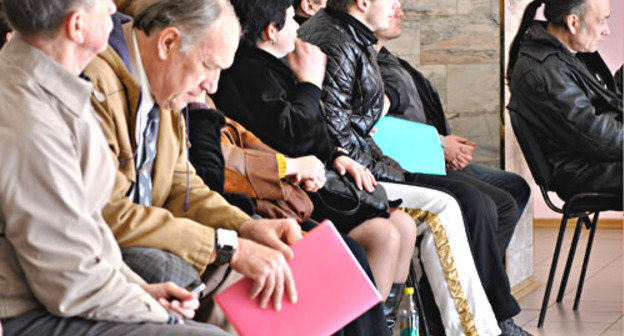 Собрание наблюдателей за выборами. Сочи, 17 марта 2012 г. Фото: Таисия Симонова для "Кавказского узла"