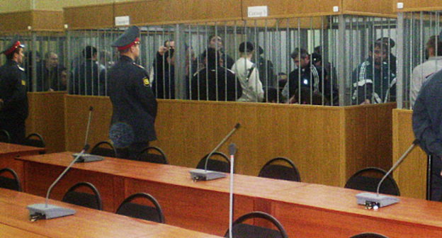 Судебные слушания по делу о нападении на Нальчик. 19 марта 2009 года. Фото корреспондента "Кавказского Узла" Луизы Оразаевой.
