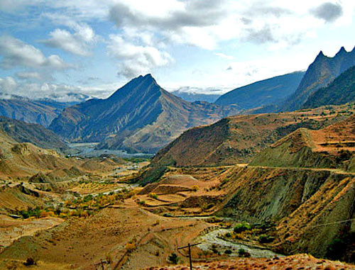Горы Гергебильского района Дагестана. Фото Ахмеднаби Ахмеднабиева для «Кавказского узла»