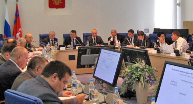 Заседание Волгоградской областной думы. Волгоград, 7 февраля 2013 г. Фото Вячеслава Ященко для "Кавказского узла"