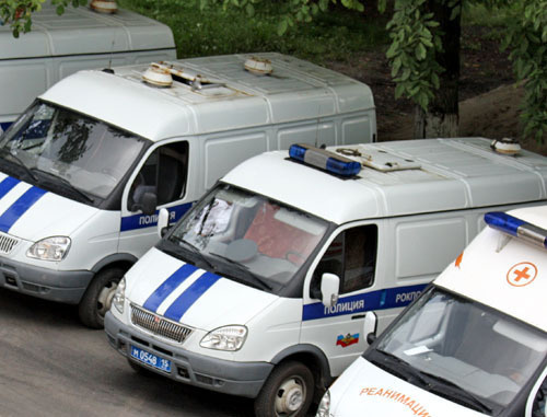 Полицейские машины. Фото: министерство внутренних дел по республике Северная Осетия-Алания, http://15.mvd.ru