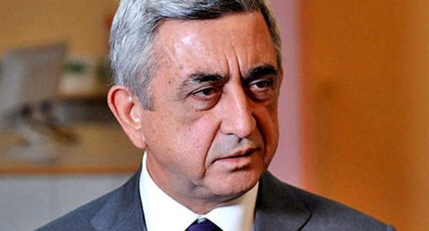 Серж Саргсян. Фото http://armenpress.am