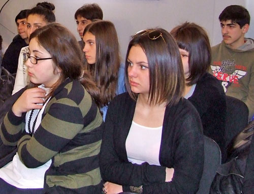 Пресс-конференция в Тбилисском международном пресс-центре РИА Новости. Тбилиси, 12 февраля 2013 г. Фото Эдиты Бадасян для "Кавказского узла" Пресс-конференция в Тбилисском международном пресс-центре РИА Новости. Тбилиси, 12 февраля 2013 г. Фото Эдиты Бадасян для "Кавказского узла"