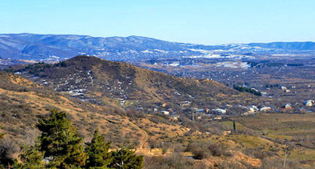 Село Манави в Кахетии, регион в Восточной Грузии, издавна известный своими традициями изготовления вина. Фото: Александр Имедашвили, NEWSGEORGIA