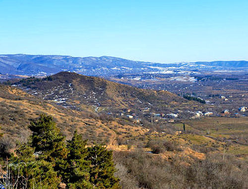 Село Манави в Кахетии, регион в Восточной Грузии, издавна известный своими традициями изготовления вина. Фото: Александр Имедашвили, NEWSGEORGIA