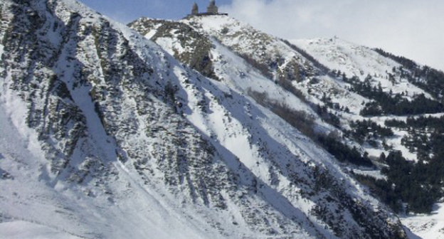 Участок Военно-Грузинской дороги. Фото ГУ МЧС Северной Осетии, http://www.15.mchs.gov.ru