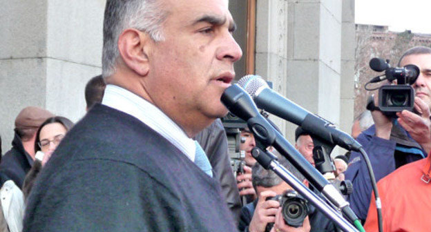 Раффи Ованнисян. Фото Армине Мартиросян для "Кавказского узла"