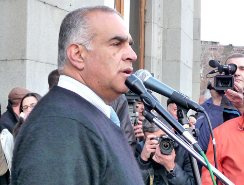 Раффи Ованнисян. Фото Армине Мартиросян для "Кавказского узла"