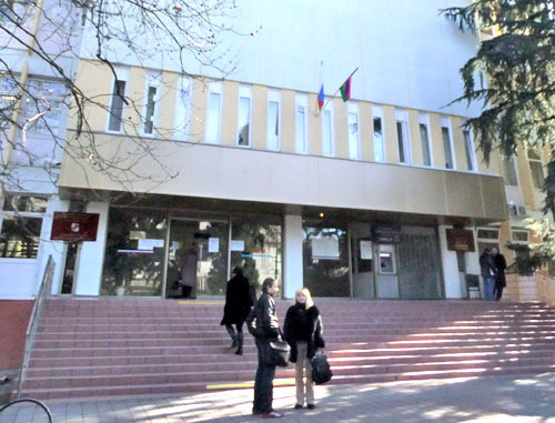 Администрация центрального района Сочи, где проходили слушания о строительстве объектов ТЭС "Кудепста". Фото Светланы Кравченко для "Кавказского узла"