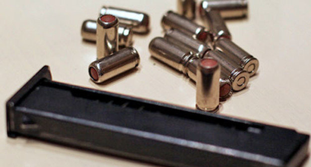 Пистолетные патроны и магазин. Фото: Юрий Гречко/Югополис