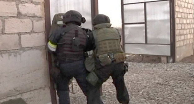 Спецоперация в Баксане, КБР, 12 марта 2013 г. Фото: http://nak.fsb.ru