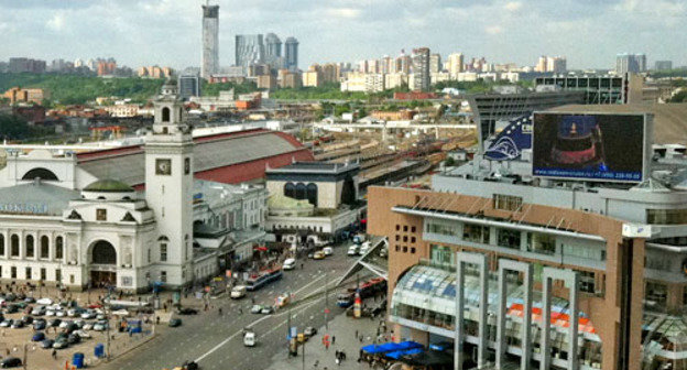 Торговый центр  "Европейский" на Площади Киевского вокзала. Москва. Фото: Olegnaumov, http://commons.wikimedia.org