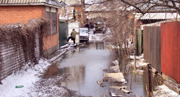 Наводнение в Азовском районе Ростовской области. 24 марта 2013 г. Фото: ГУ МЧС России по Ростовской области, http://www.61.mchs.gov.ru/