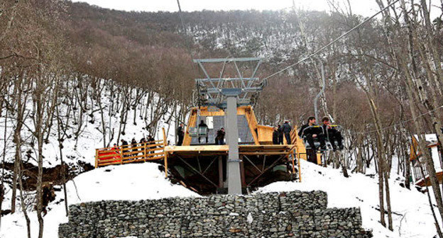 Горнолыжная трасса курорта "Армхи". Ингушетия, 20 марта 2013 г. Фото: постоянное представительство Республики Ингушетия при президенте РФ, http://postpredstvo.ru