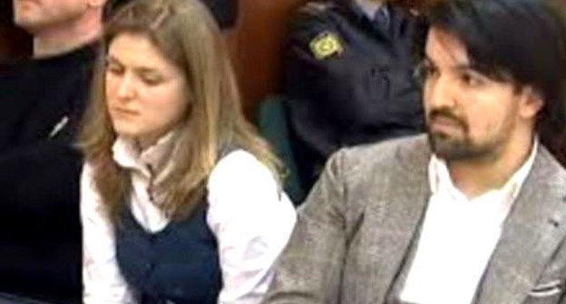 Адвокаты Дарья Тренина и Мурад Мусаев во время заседания суда. Фото: Wikimedia commons, http://www.radiomarsho.com