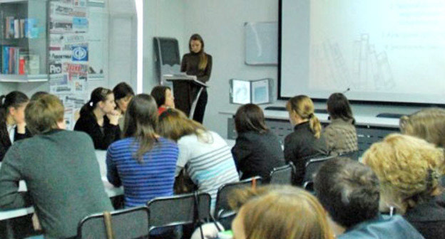 Студенты Северо-Кавказского университета (СКФУ) во время занятий. Ставрополь. Фото http://net.ncstu.ru/