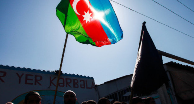 Митинг в Нардаране 2 апреля 2013 г. Фото Азиза Каримова для "Кавказского узла"