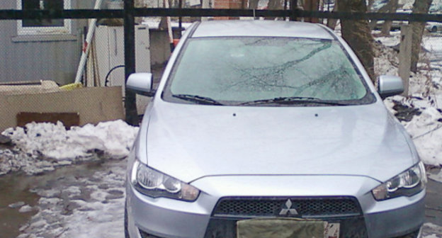 Автомобиль Mitsubishi Lancer. Фото: http://74-chelyabinsk.ru