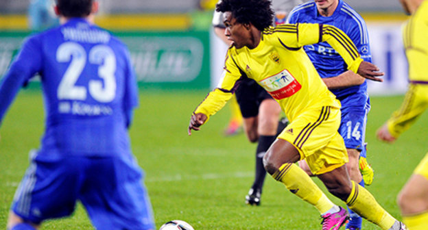 Матч "Анжи" - "Динамо" на стадионе "Анжи-Арена". Каспийск, 17 апреля 2013 г. Фото пресс-службы ФК "Анжи", http://fc-anji.ru