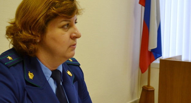 Прокурор Ирина Пруц. Фото Светланы Кравченко для "Кавказского узла"