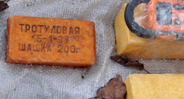 Самодельное взрывное устройство. Фото http://www.nak.fsb.ru/