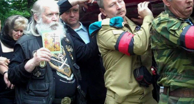 Похороны Юрия Буданова. Москва, июнь 2011 г. Фото: Анастасия Кириленко (RFE/RL)