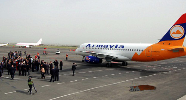 Самолет компании "Армавиа". 2011 г. Фото: http://amurpress.ru