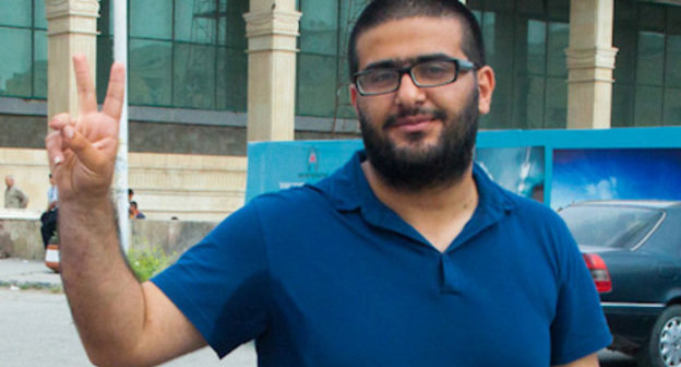 Илькин Рустамзаде. Баку. 16 мая 2013 г. Фото Азиза Каримова для "Кавказского узла"