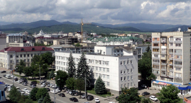 Панорама Нальчика. Фото Луизы Оразаевой для "Кавказского узла"