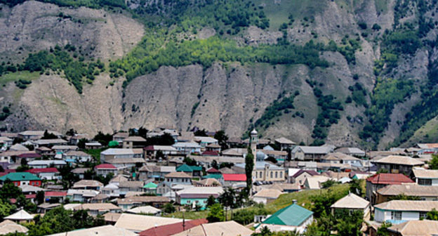 Селение Карата Ахвахского района, Дагестан. Фото Ахмеднаби Ахмеднабиева для "Кавказского узла" 

