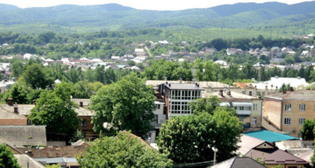 Панорама Нальчика. Фото Луизы Оразаевой для "Кавказского узла"
