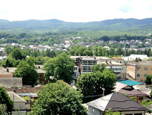 Панорама Нальчика. Фото Луизы Оразаевой для "Кавказского узла"
