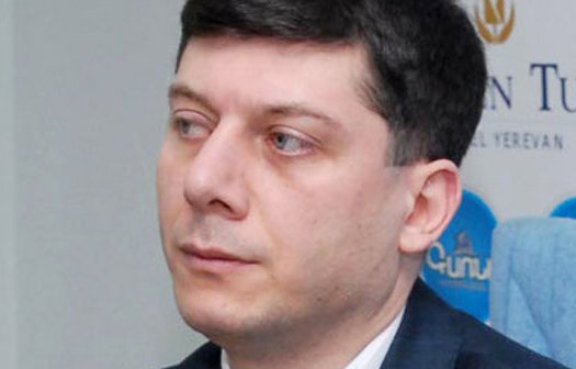 Пресс-секретарь партии "Наследие" Овсеп Хуршудян. Фото: http://www.aravot.am