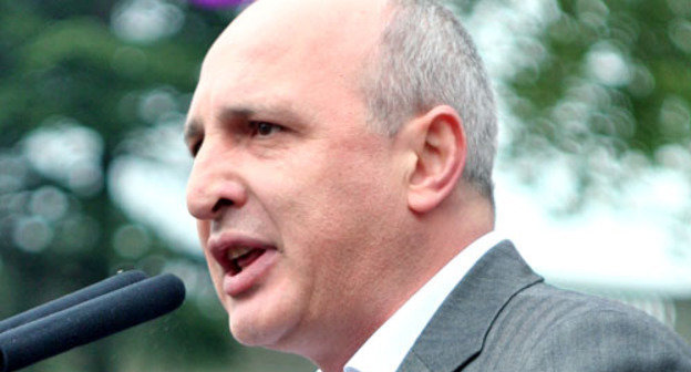 Вано Мерабишвили. Фото Анны Коноплевой для "Кавказского узла"