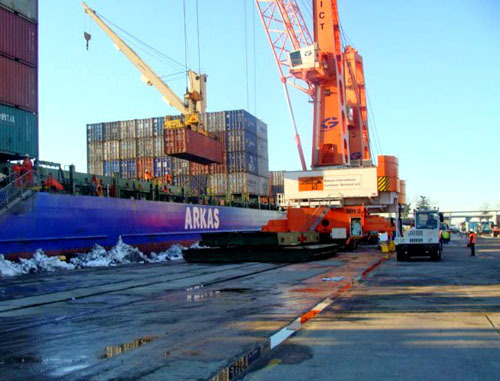 В порту Батуми. Фото http://www.bict.ge/ В порту Батуми. Фото http://www.bict.ge/