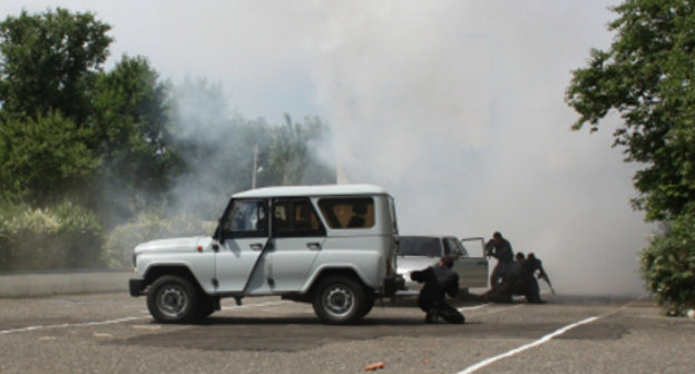 Перестрелка. Фото: 05.mvd.ru